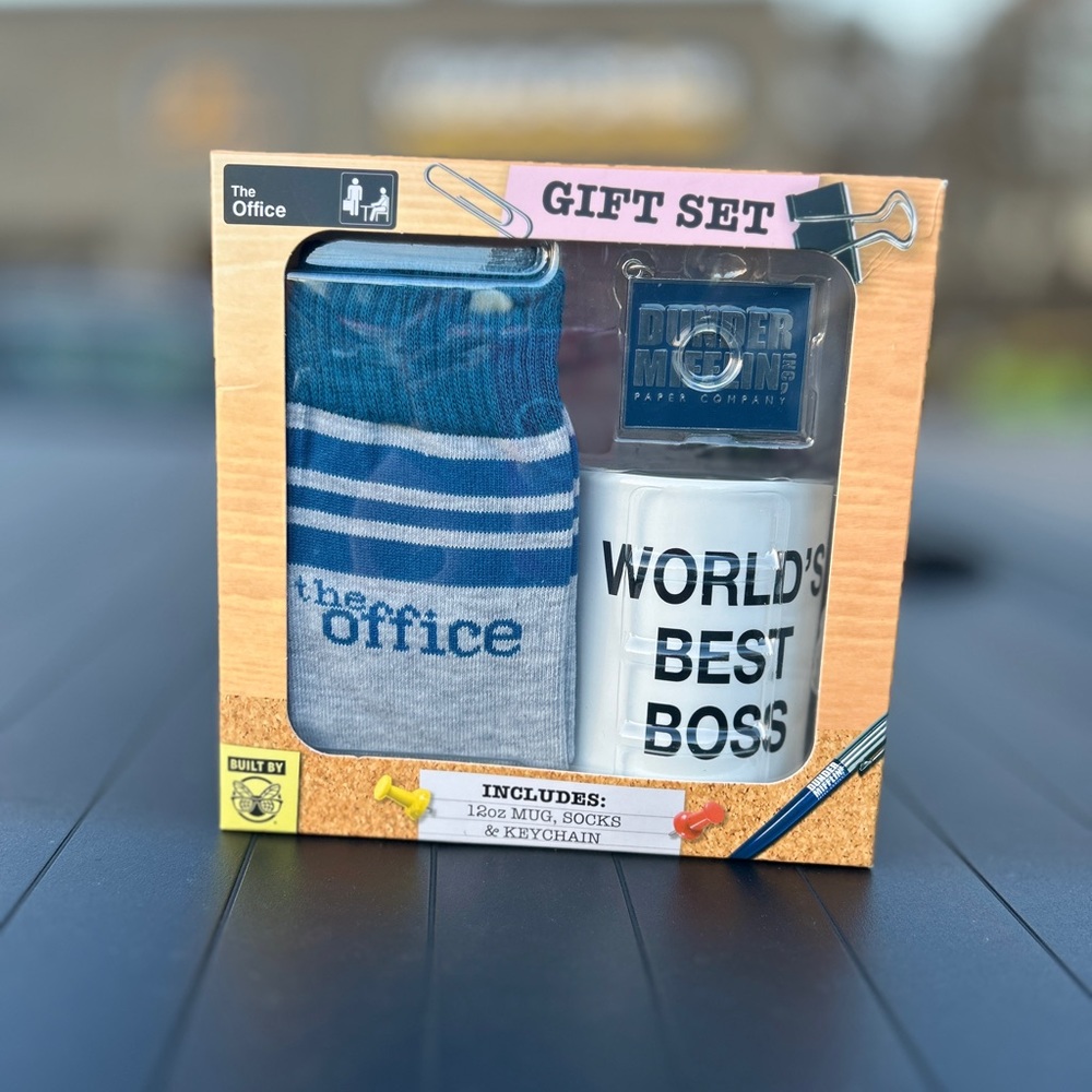😍DUNDER MIFFLIN PAPER COMPANY GIFT SET😍